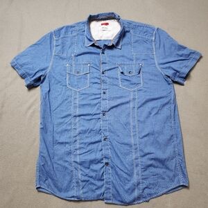 Projek Raw Men’s Short Sleeve Button Down Size XLT